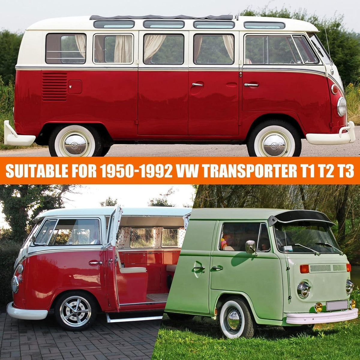 Autoabdeckung VW Transporter T1 T2 T3 1950-1992 – Allwetter Schutz mit Reißverschluss