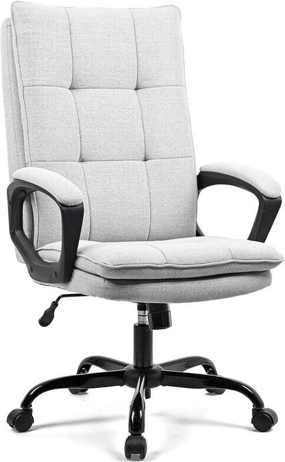 Bürostuhl Ergonomisch Schreibtischstuhl 150 kg gepolstert Armlehne