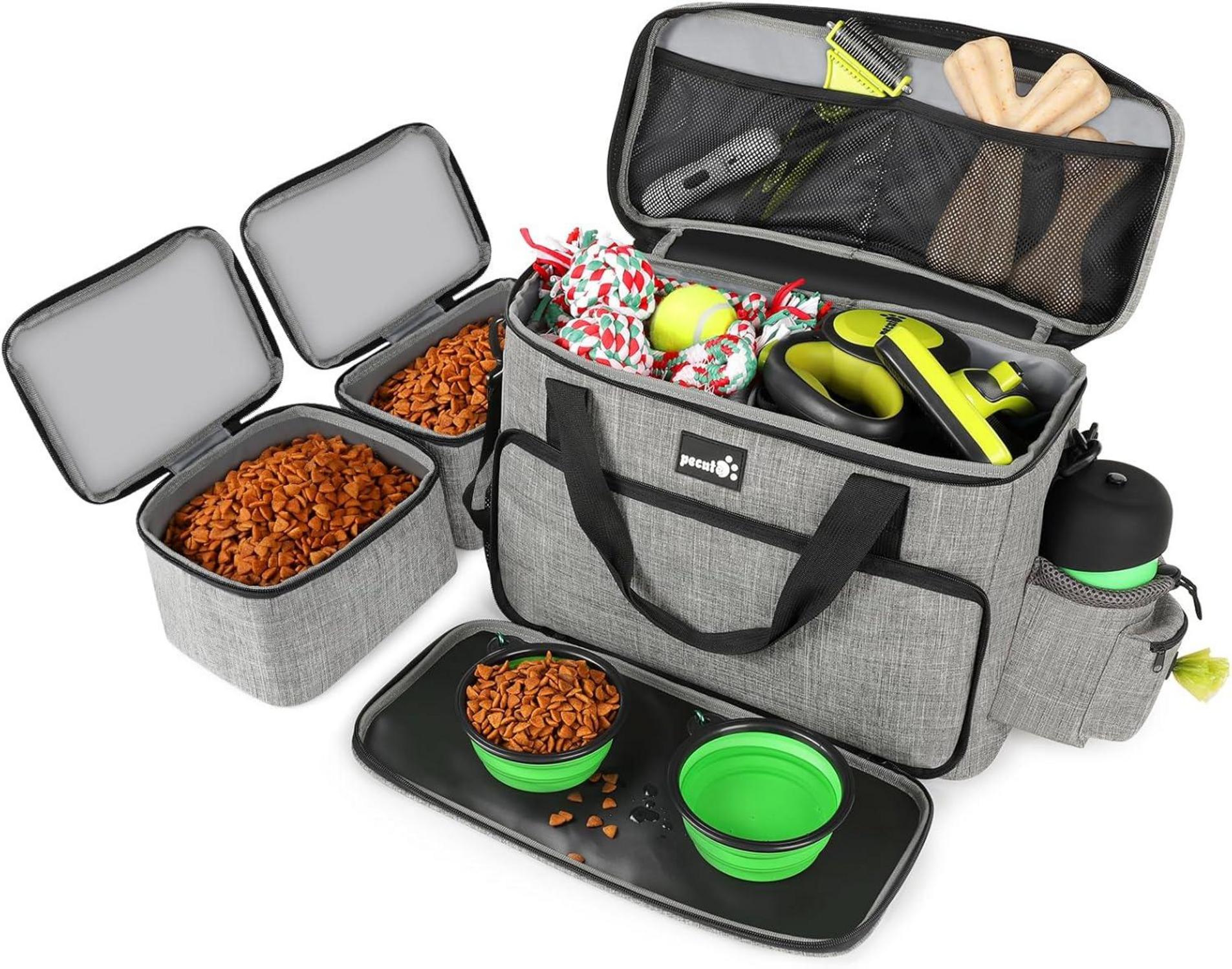 Pecute Hundereisetasche Aufbewahrungszubehör Hundetasche Travel Bag