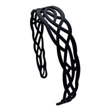 6 Stück 3 cm Kunststoff-Stirnbänder für Damen und