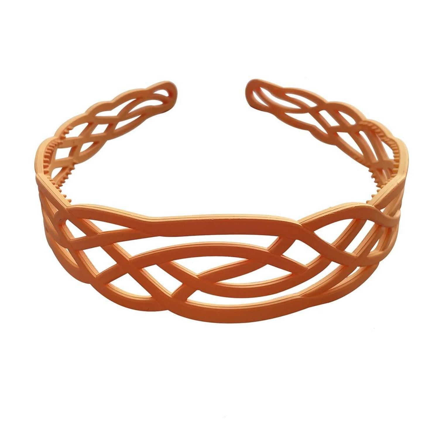 6 Stück 3cm Damen Stirnbänder Haarbänder Zähne Haarschmuck
