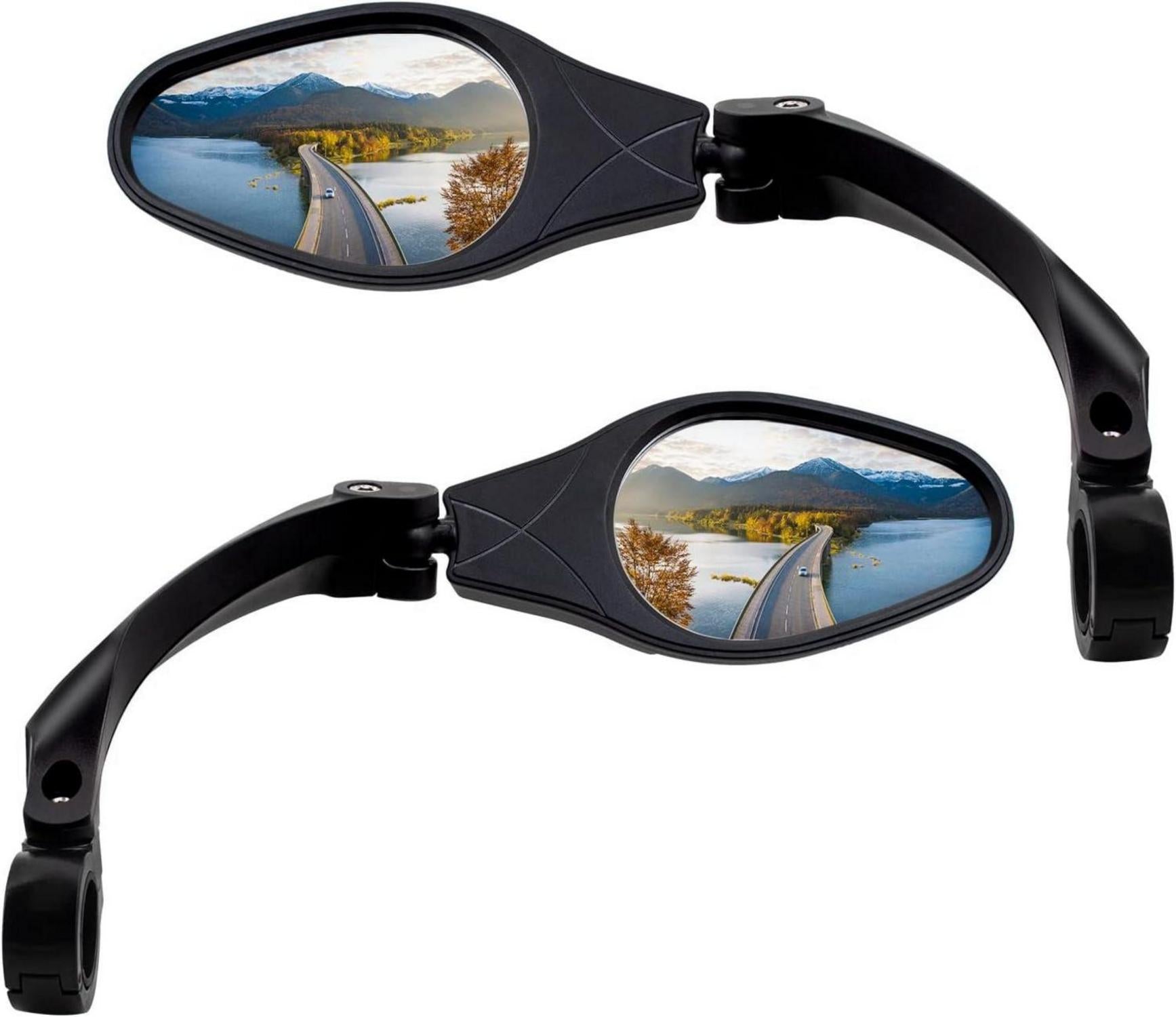 Fahrrad Rückspiegel Arkham HD Edelstahl Lenker 21-26mm e-bike