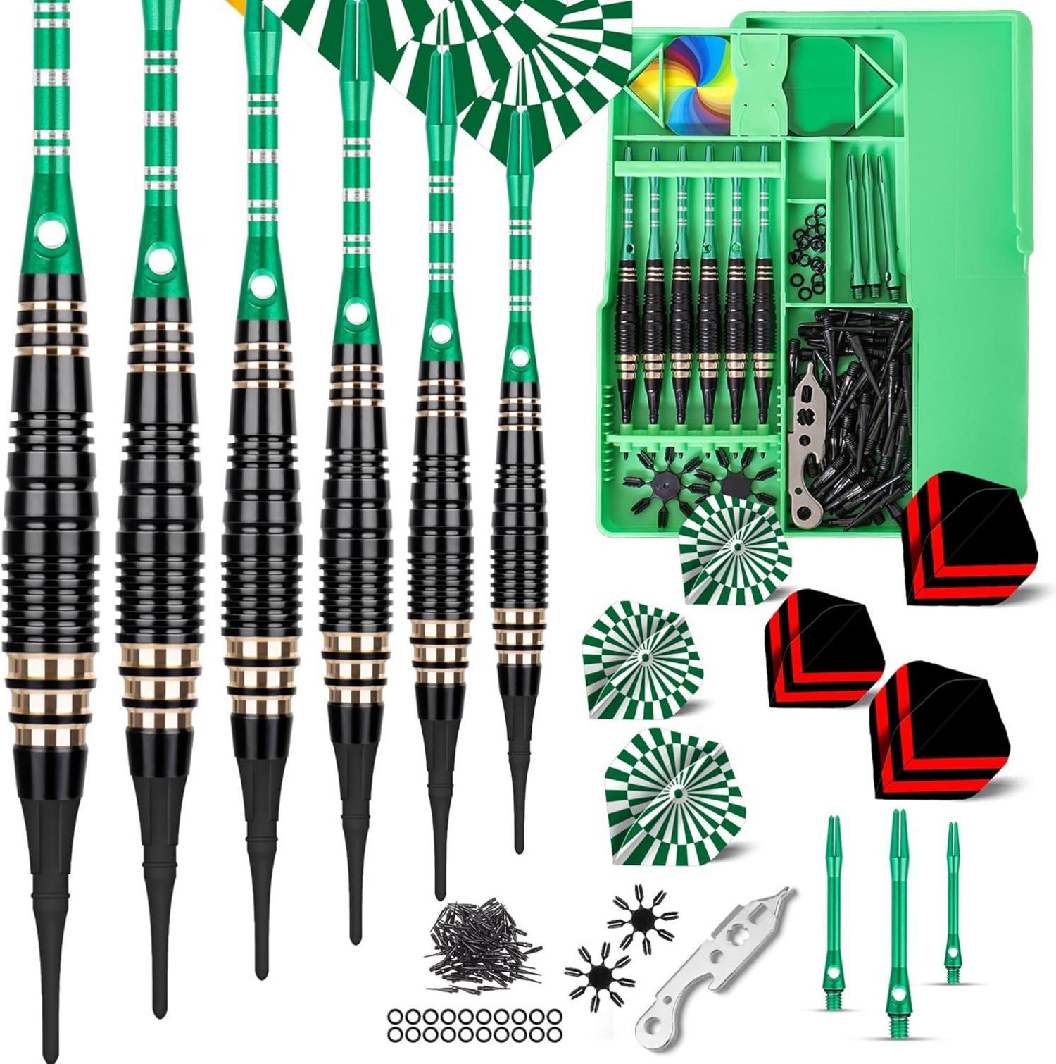 Soft Dartpfeile Set Kunststoffspitze Elektronische Dartscheibe 16g