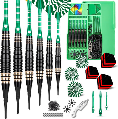 Soft Dartpfeile Set Kunststoffspitze Elektronische Dartscheibe 16g