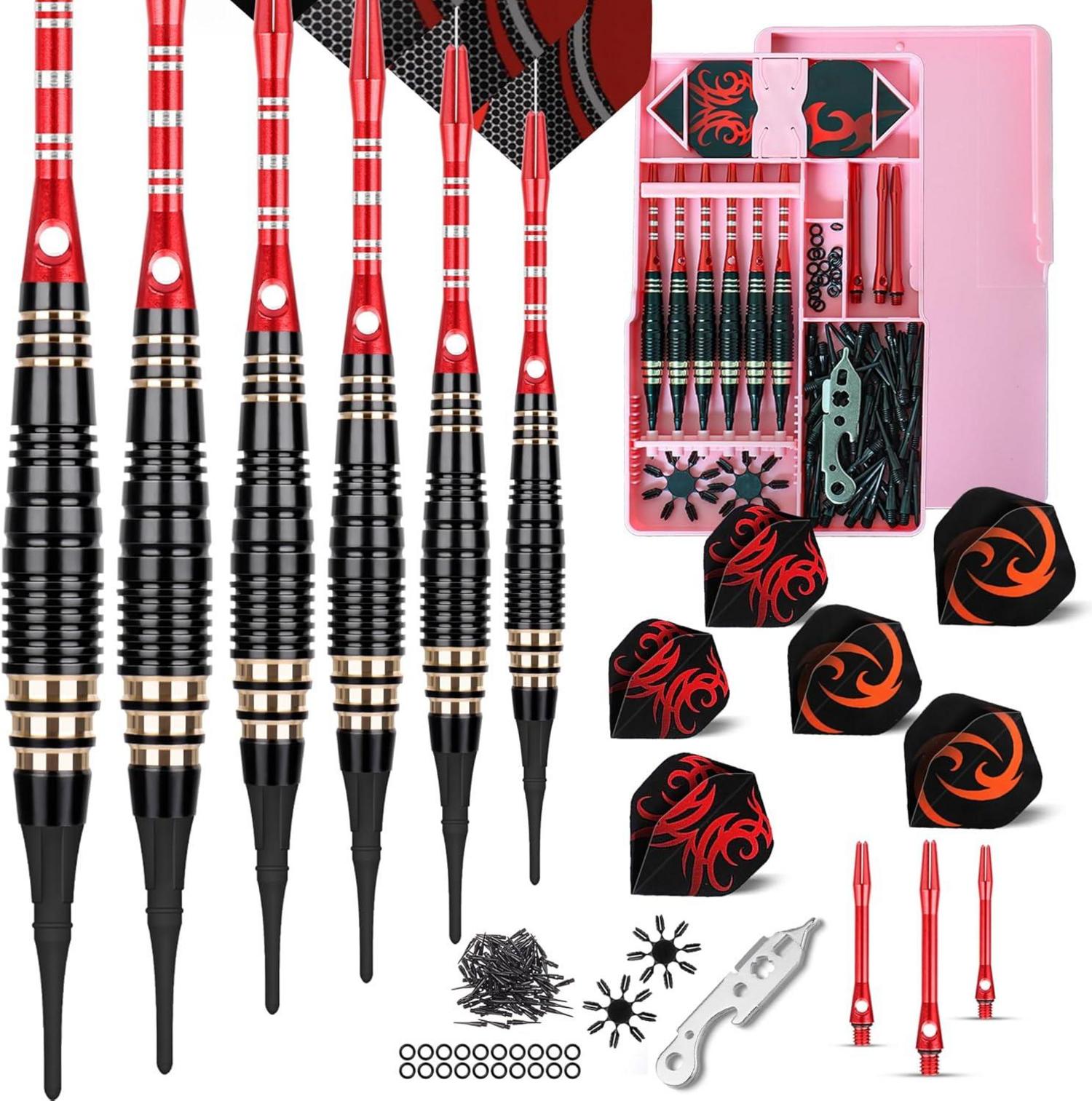 Soft Dartpfeile Set für Elektronische Dartscheibe 16g