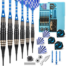 Soft Dartpfeile Set mit Kunststoffspitze 16g, 6 Stück