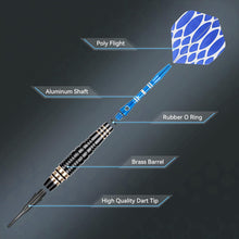 Dartpfeile Set für Elektronische Dartscheibe 16g Blau