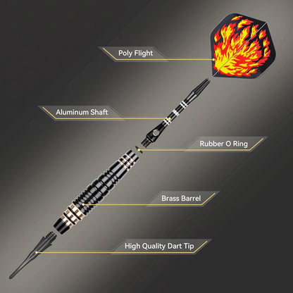 Professionelles Soft-Dartpfeile Set für Elektronische Dartscheibe