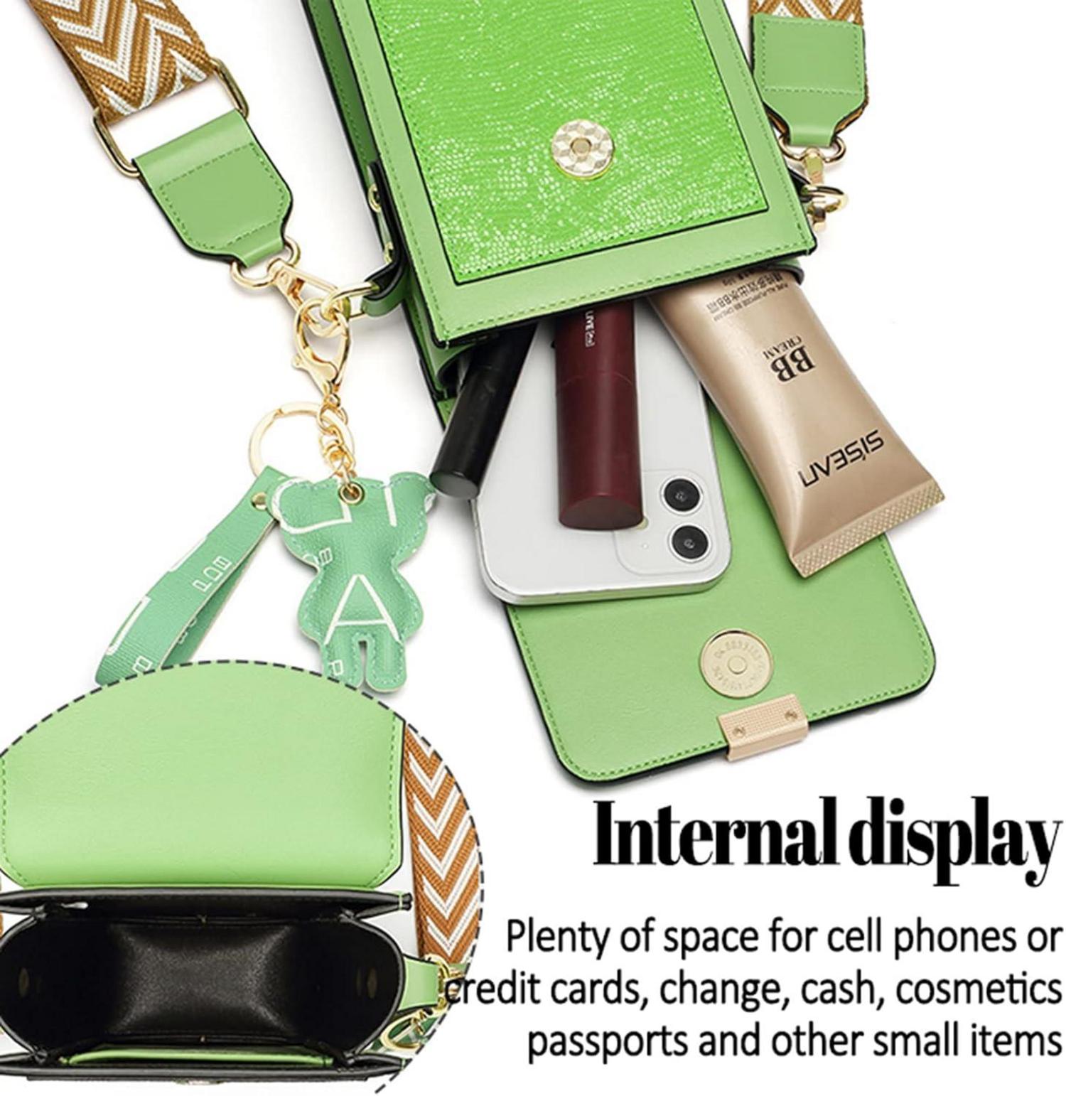 Damen Umhängetasche Mini Bag PU Leder Schultertasche