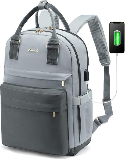 Wasserdichter Rucksack mit Laptopfach 15,6 Zoll für Schule Uni