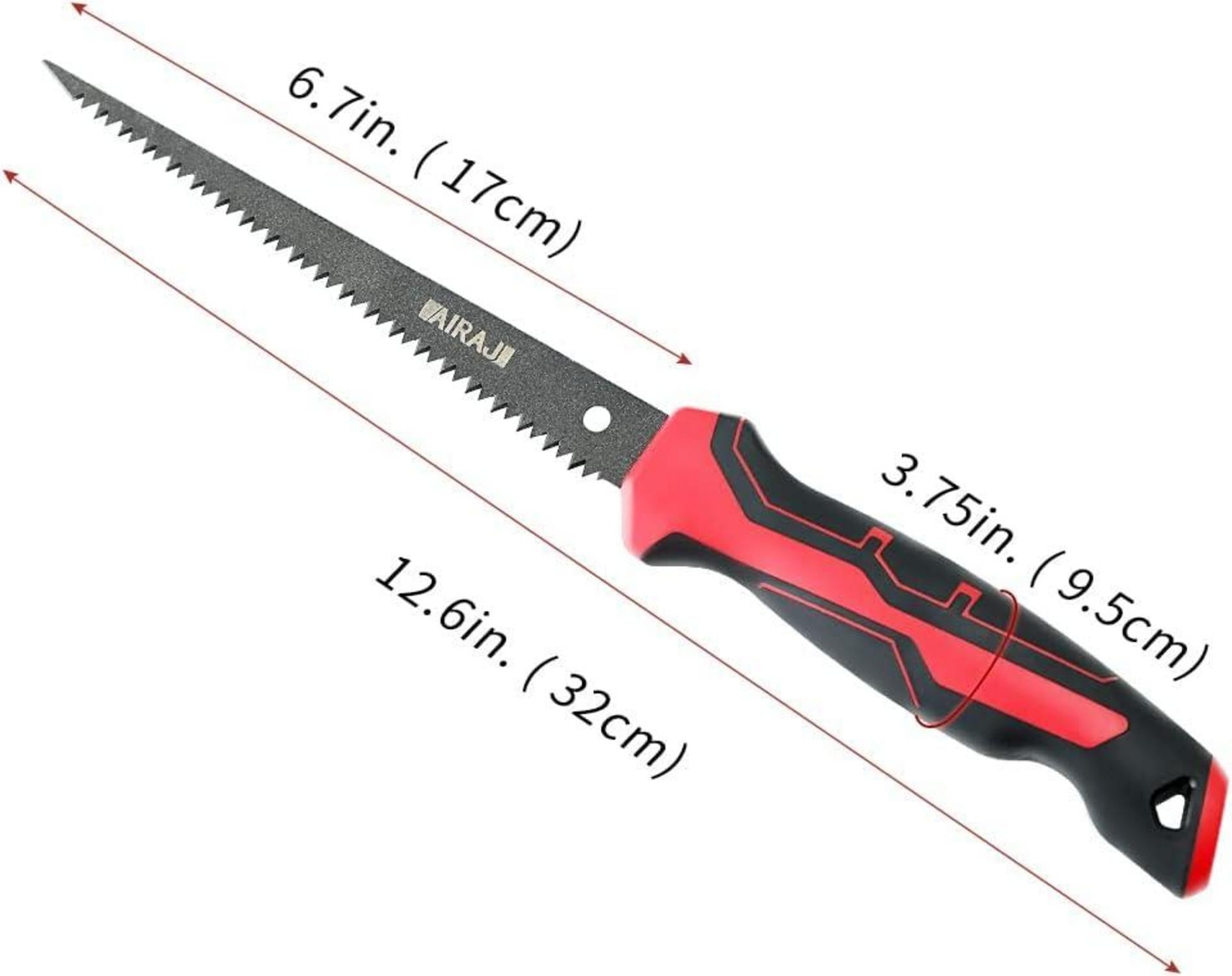 Gipskartonsäge 170mm 8 Zähne/Inch SK5 Stahl mit Gummigriff