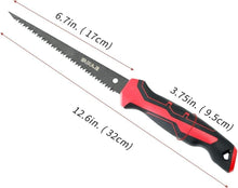 Gipskartonsäge 170mm 8 Zähne/Inch SK5 Stahl mit Gummigriff