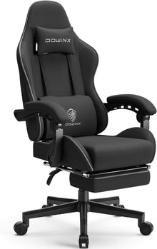 Ergonomischer Gaming Stuhl mit Massage und Fußstütze