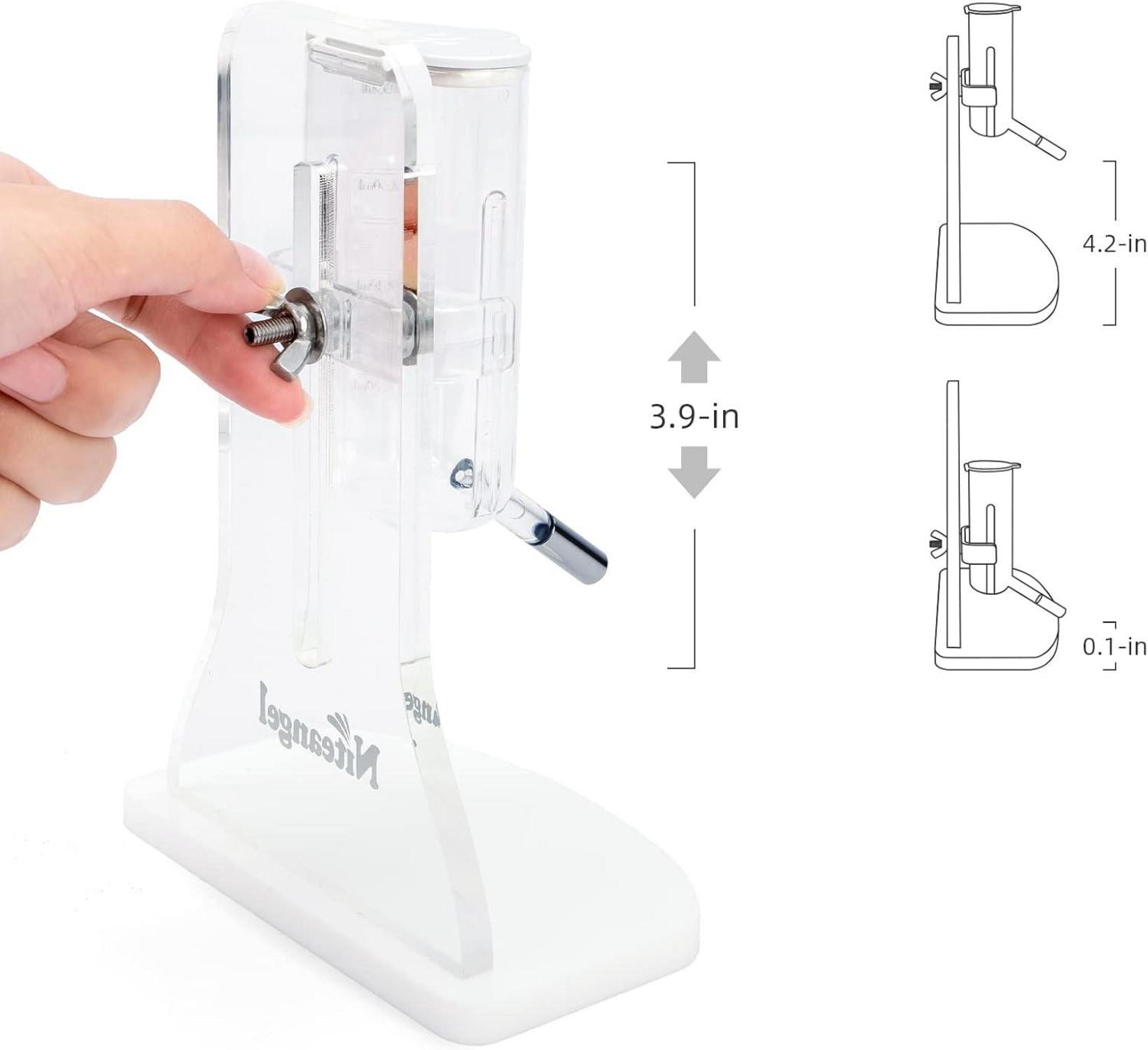 Niteangel Wasserflasche mit Ständer für kleine Haustiernager 80ml