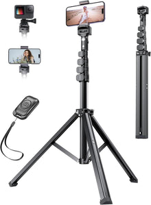 Handy Stativ Ständer 170cm mit Fernauslöser Smartphone Halterung
