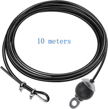 LFJ Gym Kabelzug Fitness Stahlseil 10m - Einstellbar