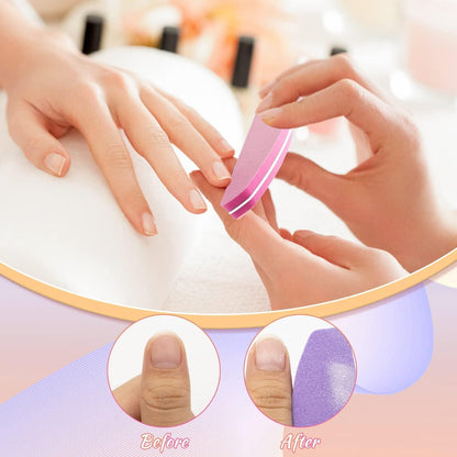Nagelpuffer doppelseitig 100/180, Buffer Nail Polierfeile