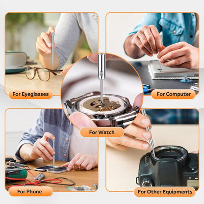 Uhren Schraubendreher Set Präzision Reparatur Schmuck Brillen Mini
