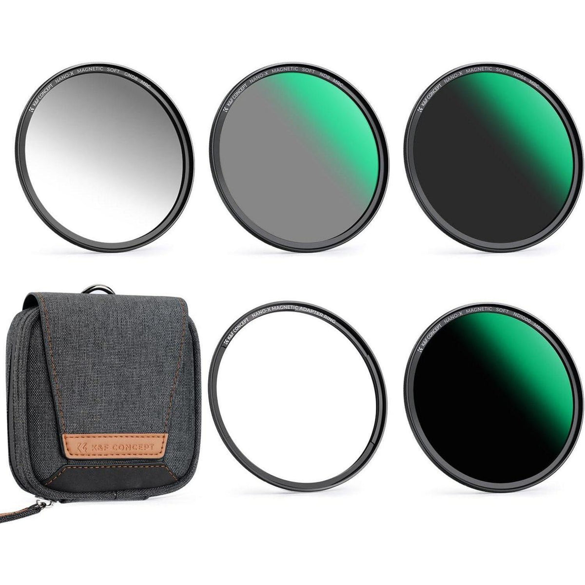 Magnetisches Filterset 58mm mit GND8, ND8, ND64, ND1000
