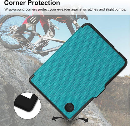 Slim Shell Hülle für 6 Zoll eReader, Premium Cover mit Auto