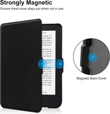 HGWALP Slim Shell Hülle für 6 Zoll Tolino Kobo eReader Schwarz