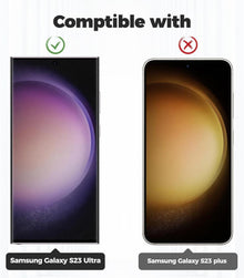 Handyhülle Samsung Galaxy S23 Ultra mit Kette - Roségold