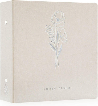 XXL Fotoalbum 1000 10x15 Leinen Einsteckalbum Beige