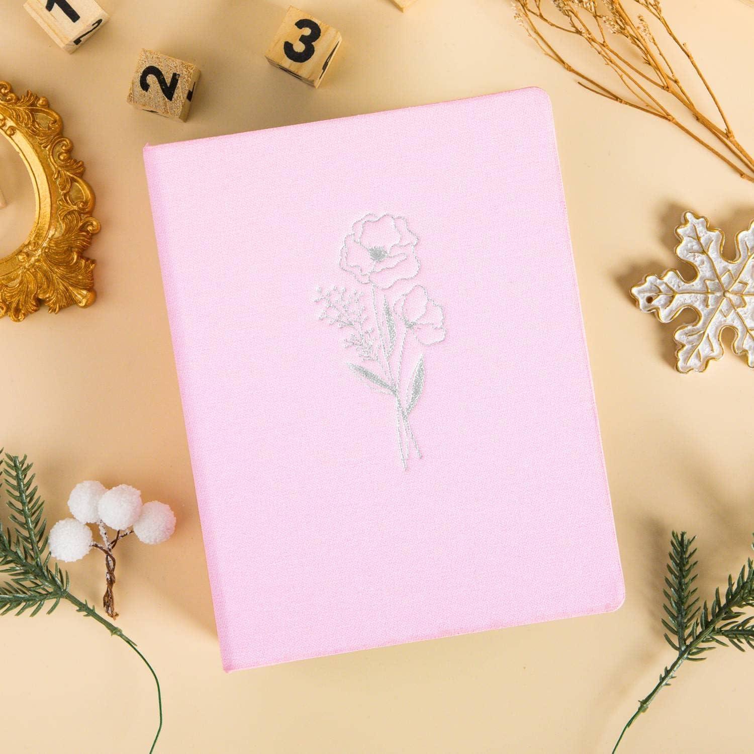 Fotoalbum 10x15 50er Packung Klein Rosa Leinen Einsteckalbum