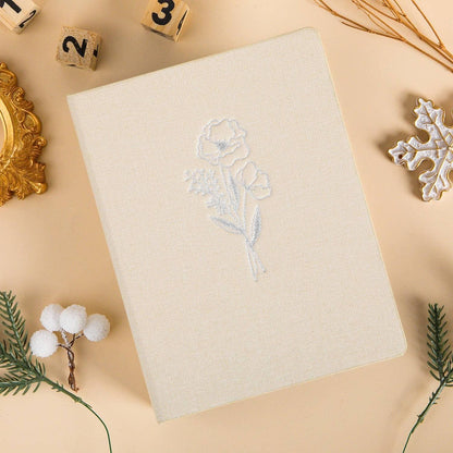 Fotoalbum 10x15 Leinen 2 Packungen Beige Mini Einsteckalbum