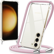 Handyhülle mit Band für Samsung Galaxy S23 5G - Rosa