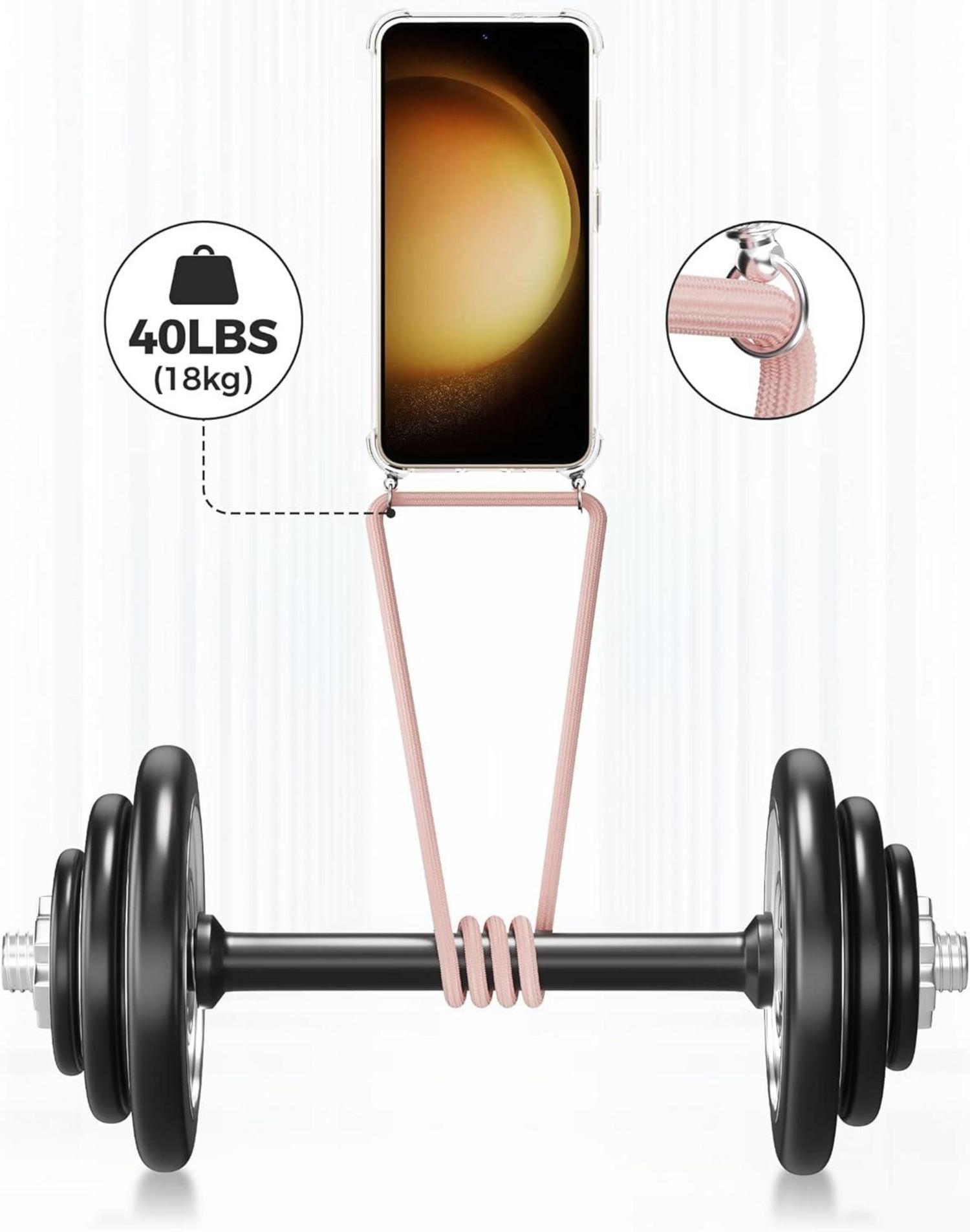 Handykette Handyhülle für Samsung Galaxy S23 5G - Rosa