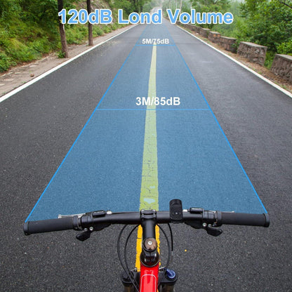 Elektrische Fahrradklingel 120 dB