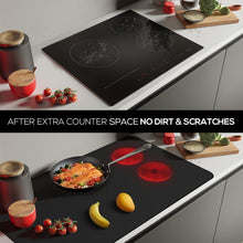 FLASLD Feuerfeste Herdabdeckung 53×61cm Elektroherd