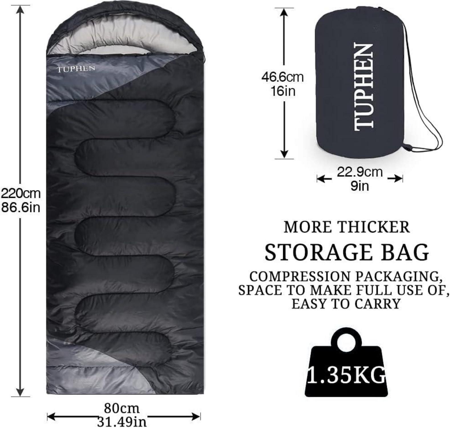 Schlafsack 3-4 Jahreszeiten für Camping Outdooraktivitäten