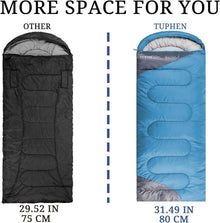 Schlafsack 3-4 Jahreszeiten Camping Erwachsene Kinder
