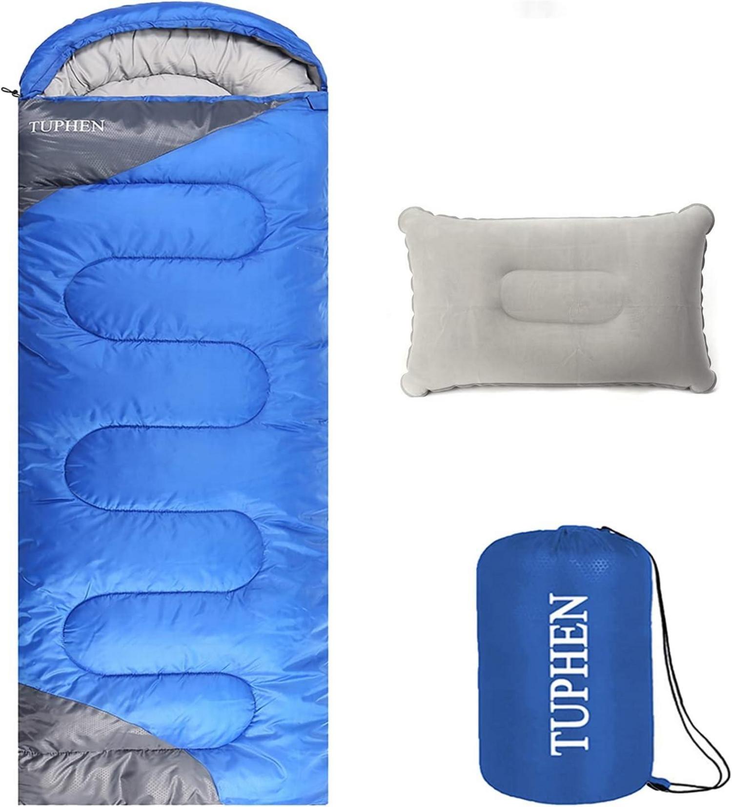 3-4-Jahreszeiten Camping Schlafsack für Erwachsene und Kinder