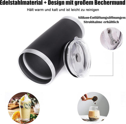 Merclix Geburtstagsgeschenk Männer 20oz Travel Mug Opa Papa Geburtstag Dezember