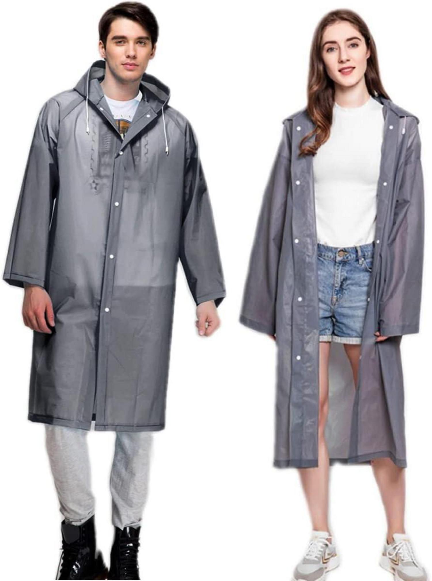 Wiederverwendbarer Regenponcho Wasserdicht Atmungsaktiv für Outdoor