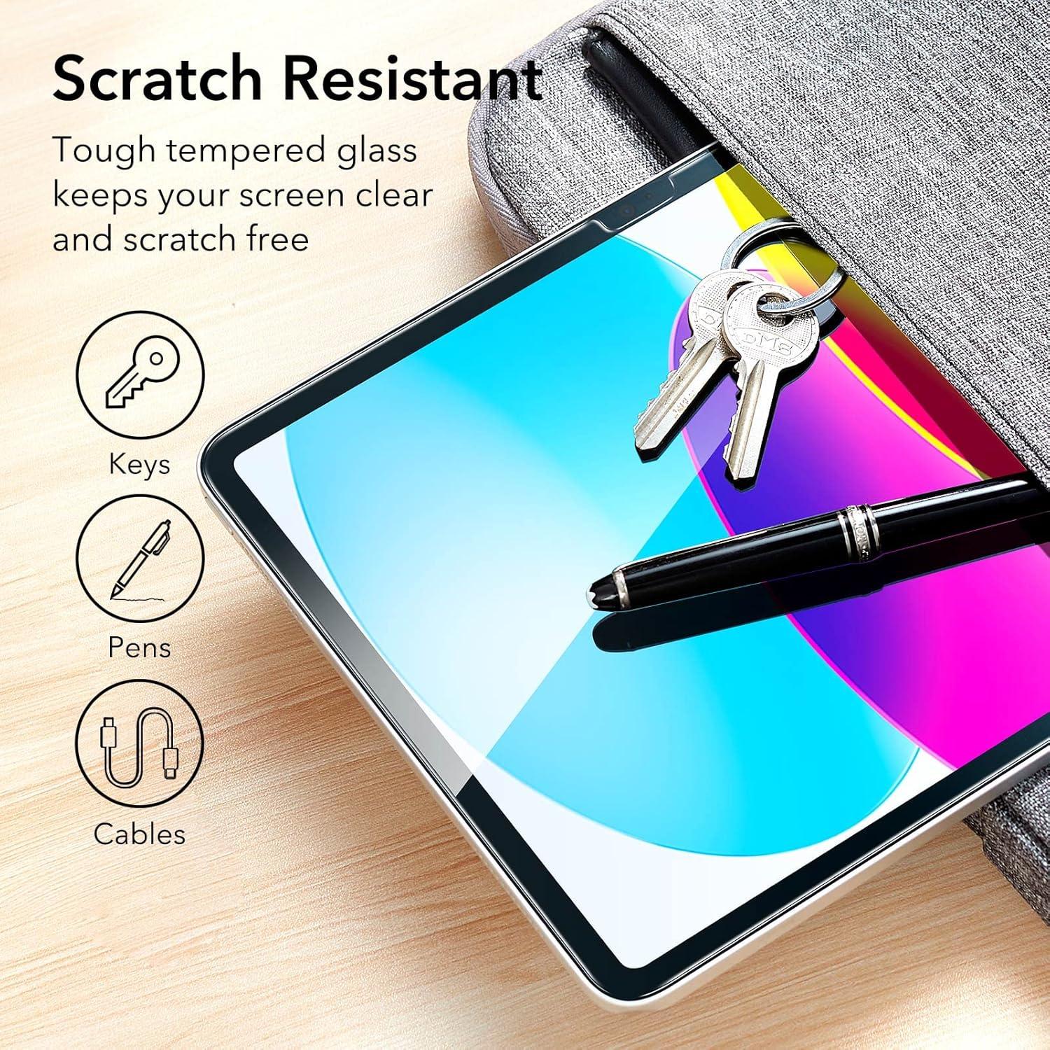 ESR iPad 10 2022 Schutzfolie Hartglas 2 Stück blasenfrei