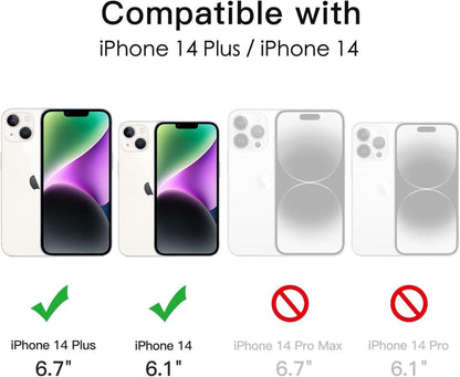 Kameraschutz für iPhone 14 6,1 Zoll und 14 Plus 6,7 Zoll 9H