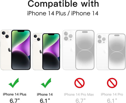 Kameraschutz für iPhone 14 6,1 Zoll und 14 Plus 6,7 Zoll, 9H