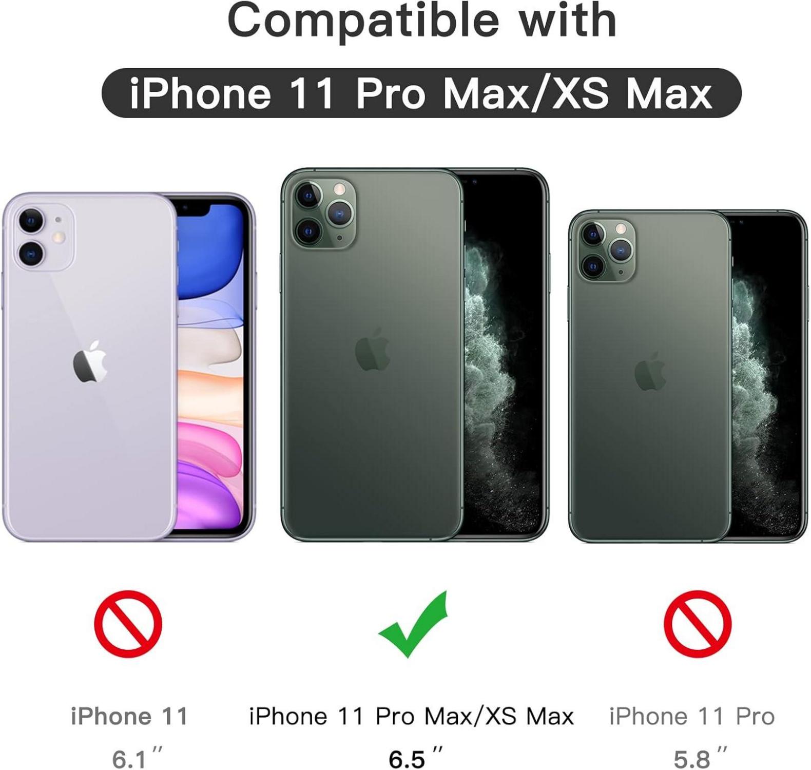 JETech Full Screen Schutzfolie für iPhone 11 Pro Max XS Max 6,5