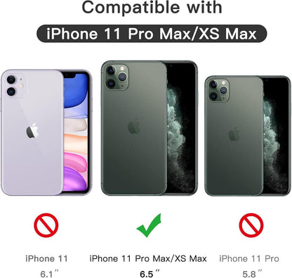 JETech Full Screen Schutzfolie für iPhone 11 Pro Max XS Max 6,5