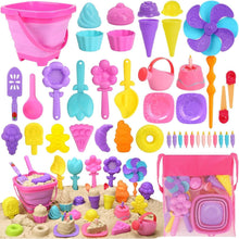 Sandkasten Spielzeug 46 Stück Eis Set Schaufeln Eimer Kinder