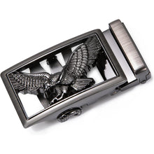 Herren Ledergürtel Schwarzer Ratschengürtel automatische