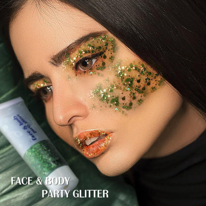 Prreal Holographic Glitter Gel for Face Hair Nails 50ml