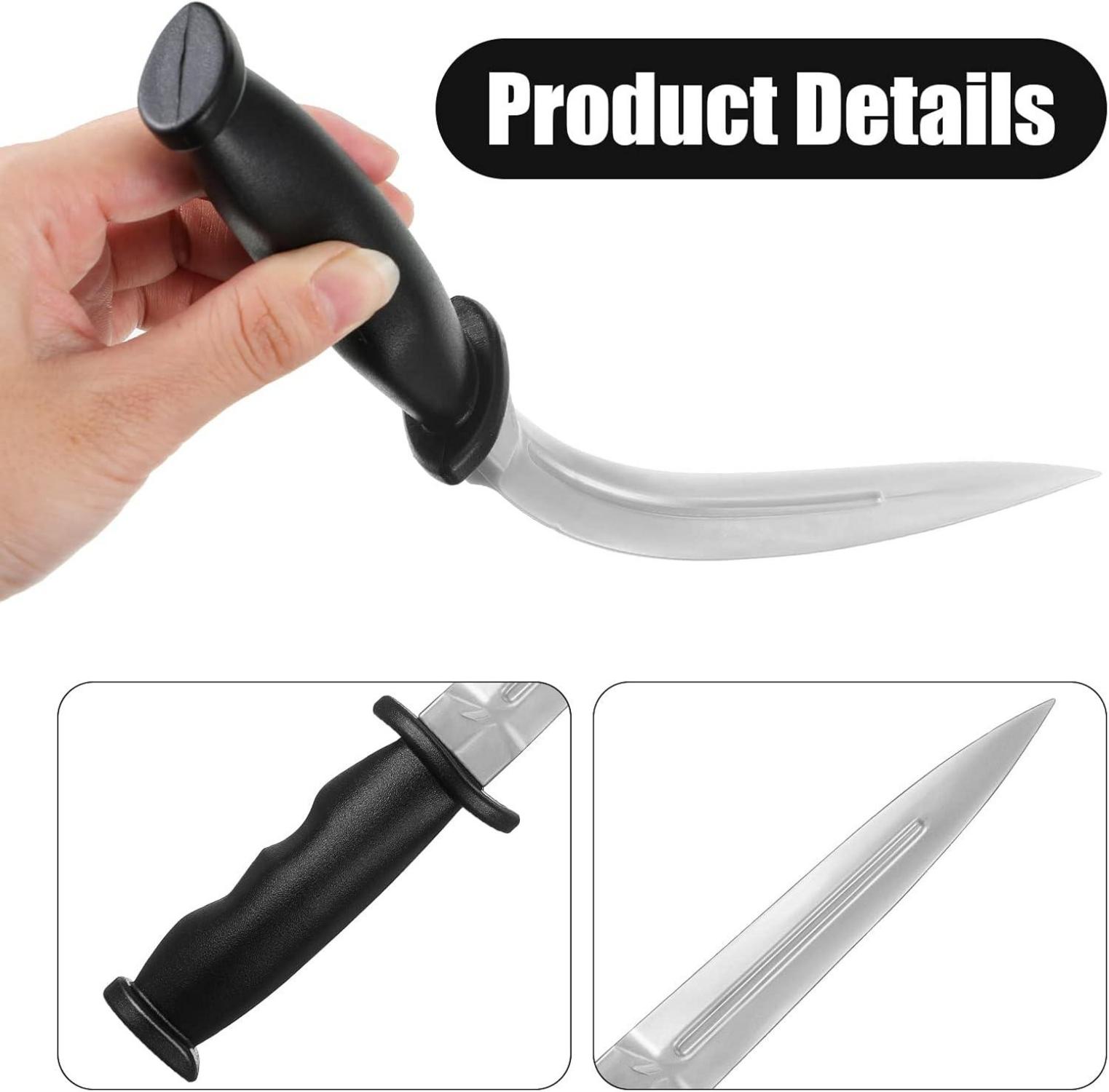 Gummimesser 2er Set für Kampfsport Training