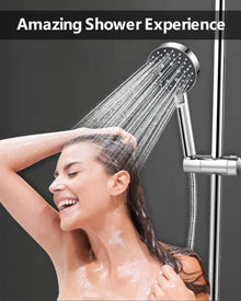 Wassersparender Duschkopf mit Schlauch 2M, 5