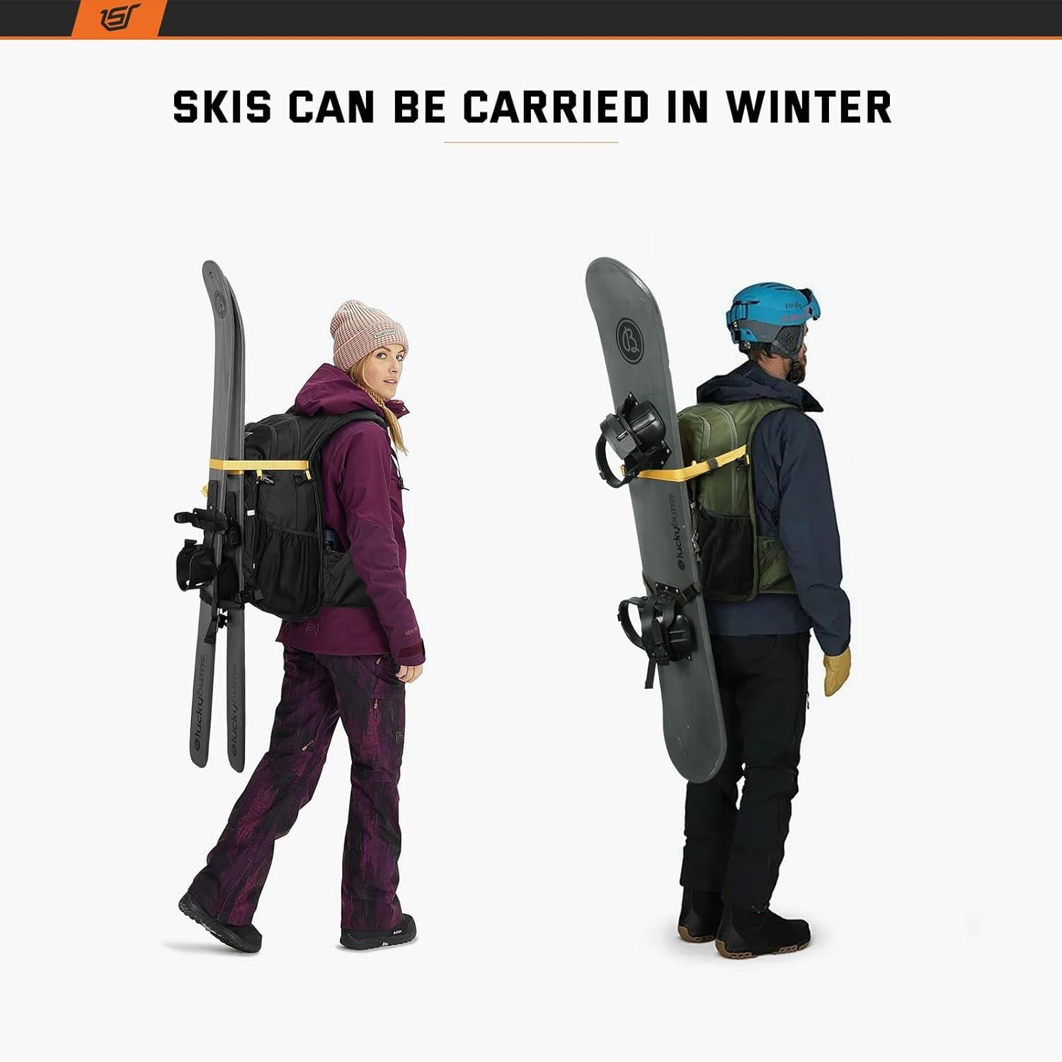 SKYSPER 20L Wanderrucksack Fahrrad Skirucksack Herren Trinkrucksack