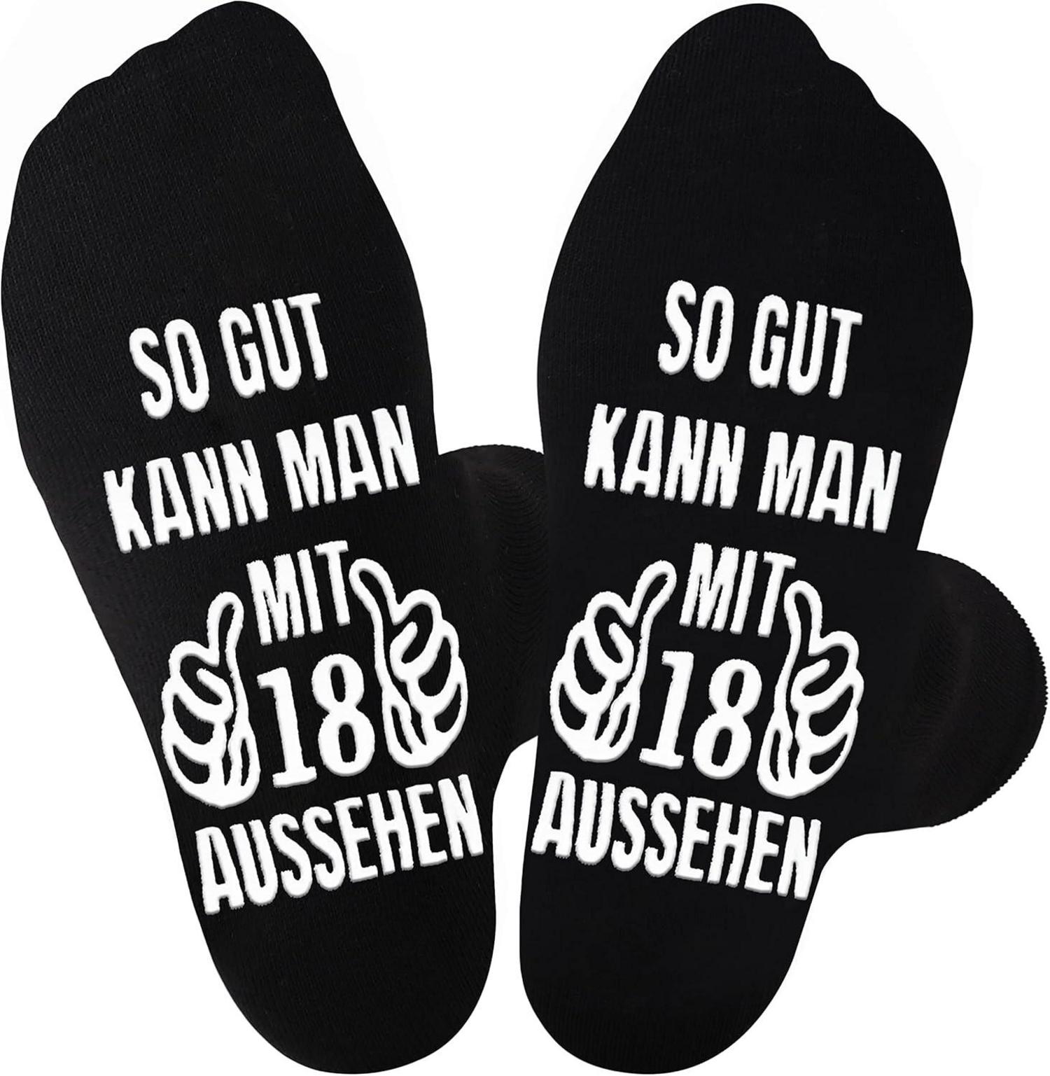 Geburtstagsgeschenk Gamecontroller Socken Anti-Rutsch 43-46 Schwarz